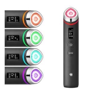medicube Age-R Booster Pro | 6-IN-1 Real Glass Glow Device | Looking Glass Skin with Enhanced Absorption, Radiance, Elasticity,Pore Care | LED Anti-Wrinkle Device | Korean Skin Care