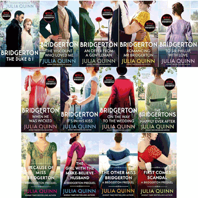 Bridgerton books in order Bridgerton book Set 1-9 Julia Quinn Bridgerton book 1 The Duke and I Bridgerton book 6 Bridgerton book 3 Bridgerton book 4